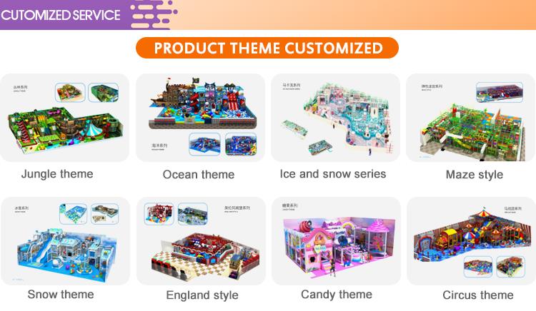 Kids Plastic Indoor Playground Equipment