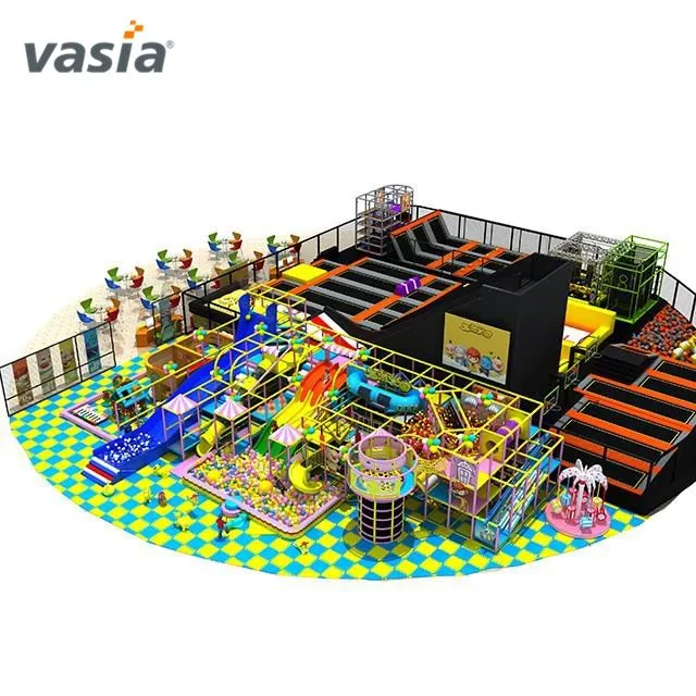 Kids Indoor Super Trampoline Park