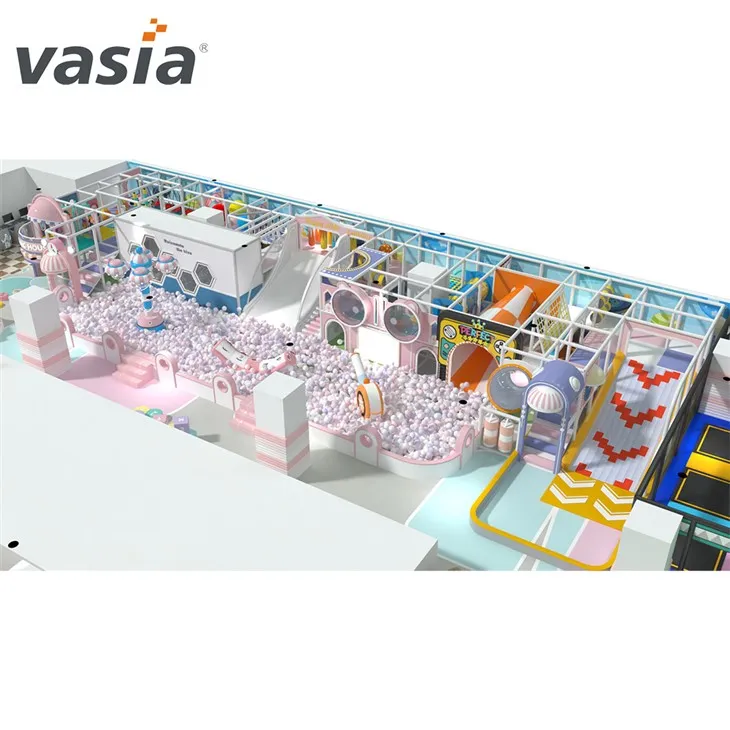 Indoor Play House With Slides