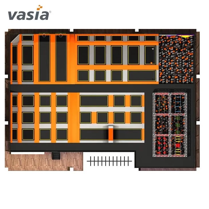 commercial trampoline equipment